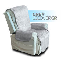 Washable Protective Cover for Lounge Chair (Grey)