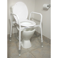 Aluminium Over Toilet Frame/Seat