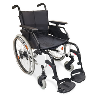 Pearl 20″ Deluxe Wheelchair with Adjustable Armrest