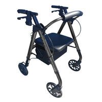 Primo 8 Seat Walker - Grey, Height Adjustable