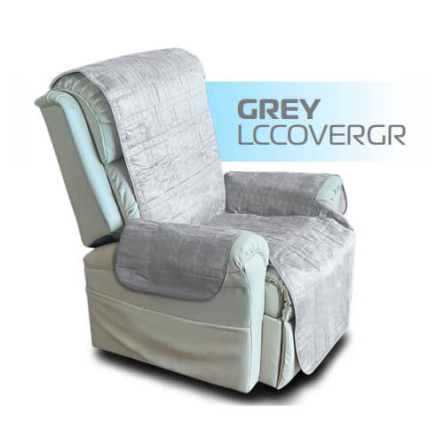 Washable Protective Cover for Lounge Chair (Grey)