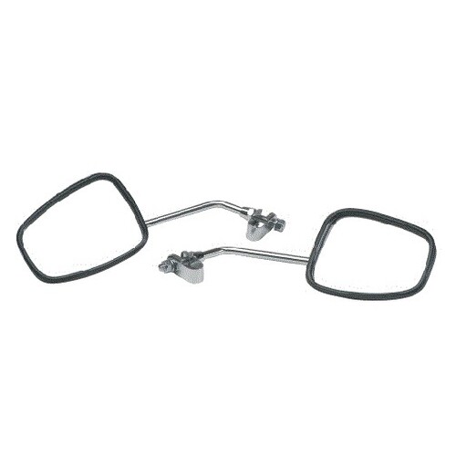 MIO500 - Rectangular Mirror with Clamp (Pair)