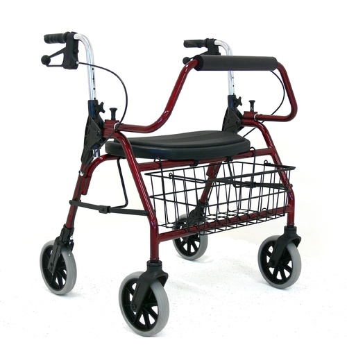Heavy Duty Wide Walker Rollator (RG4216C)