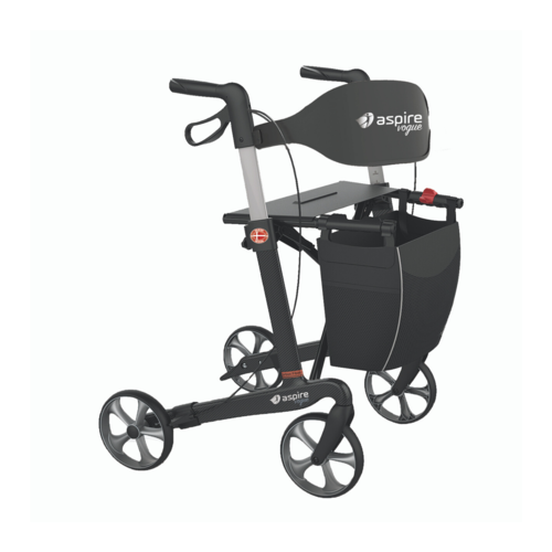 Aspire Vogue Carbon Fibre Seat Walker